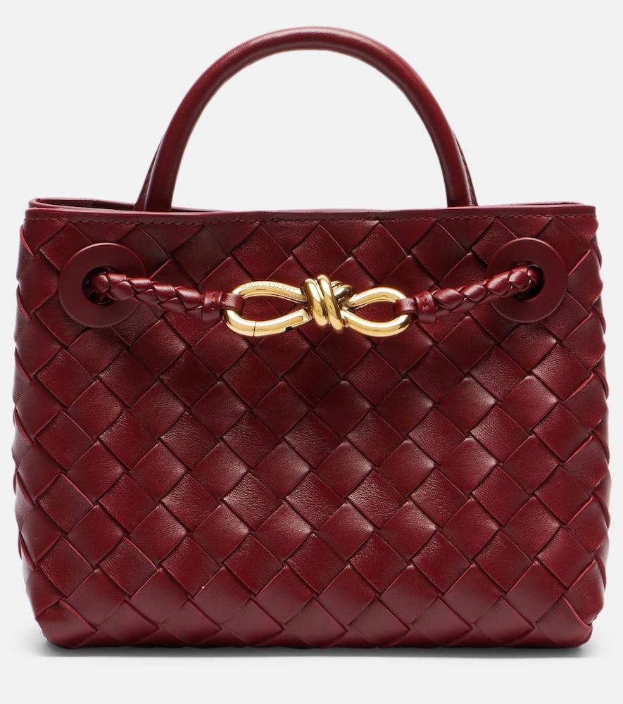 bottega veneta andiamo mini leather top