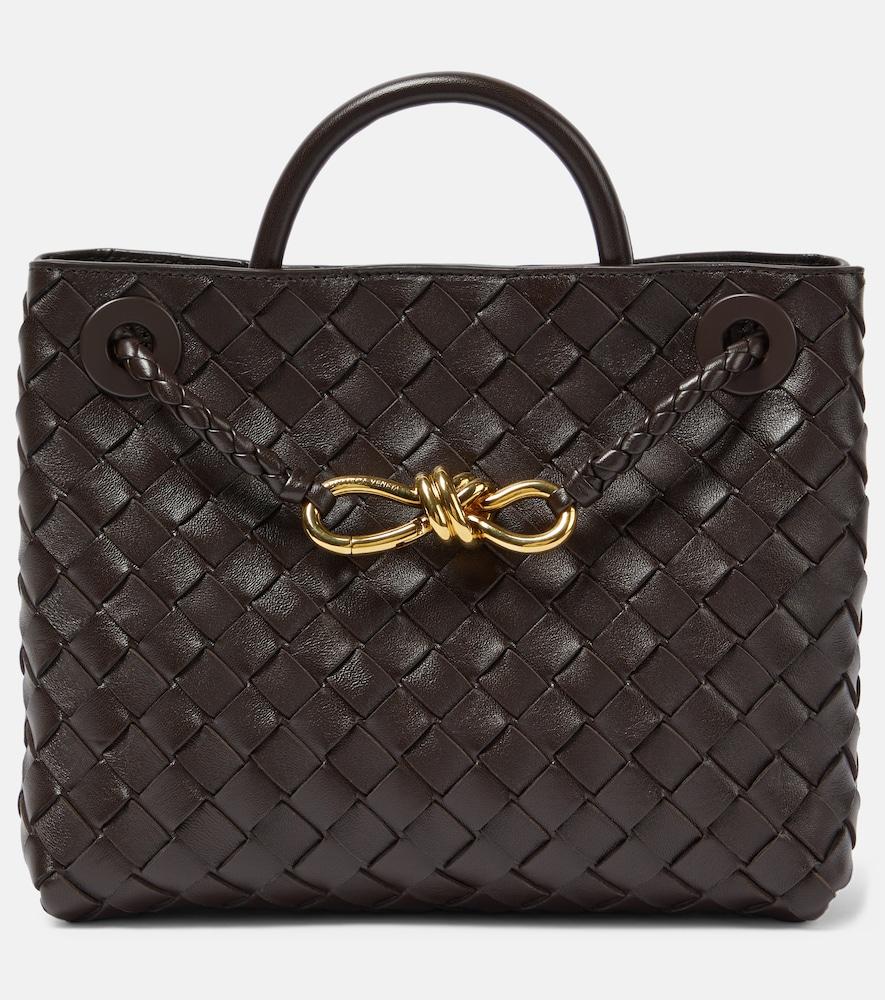 bottega veneta andiamo small leather top