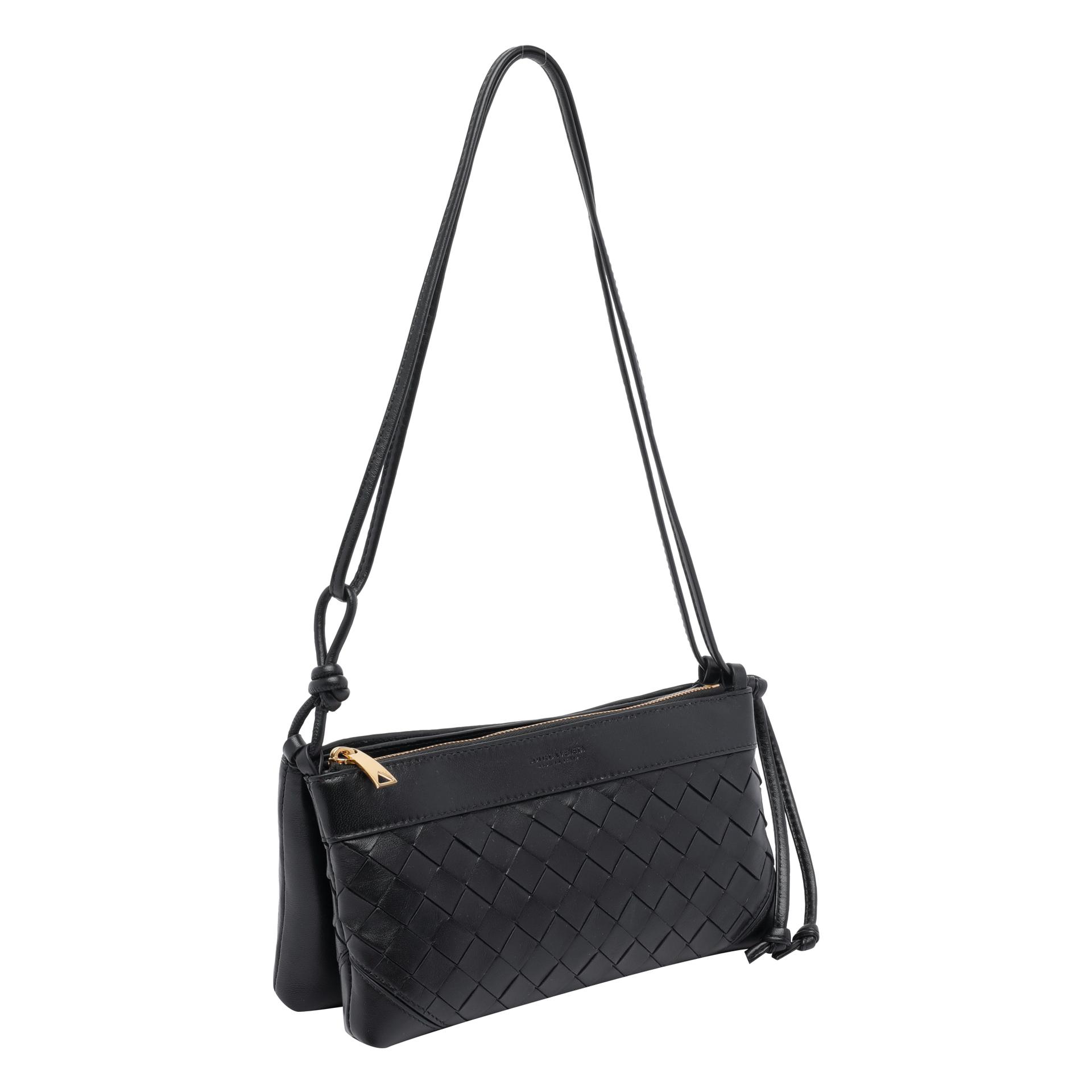 bottega veneta bags black lamb leather - women
