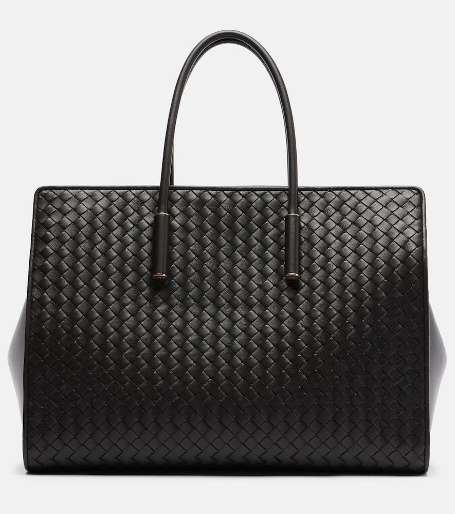 bottega veneta barbara medium leather tote bag