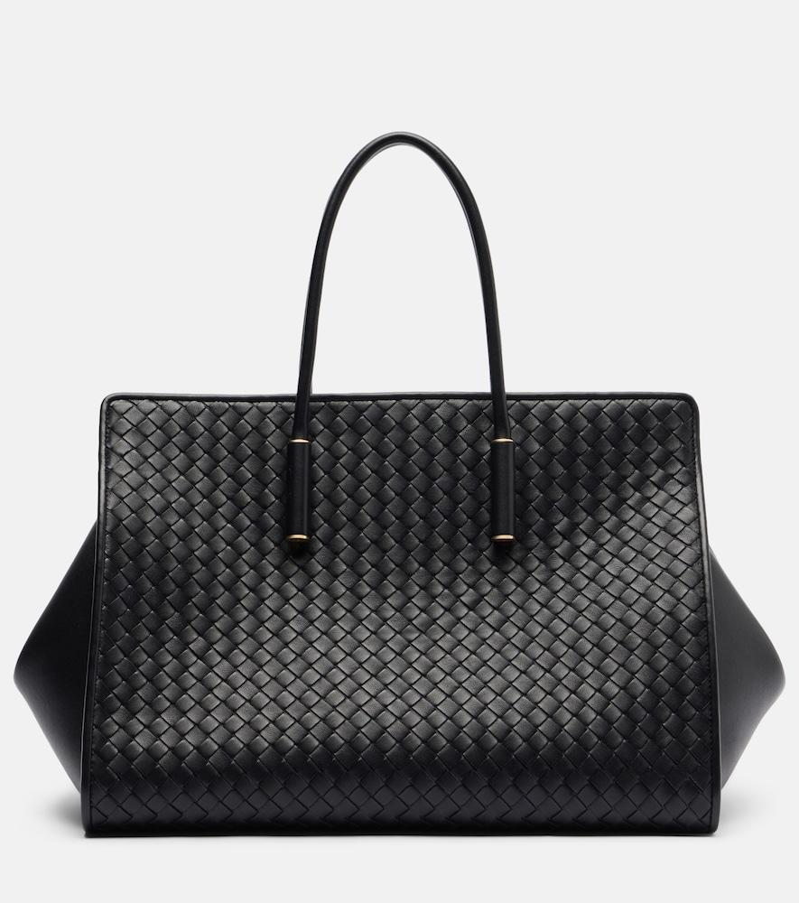 bottega veneta barbara medium leather tote bag