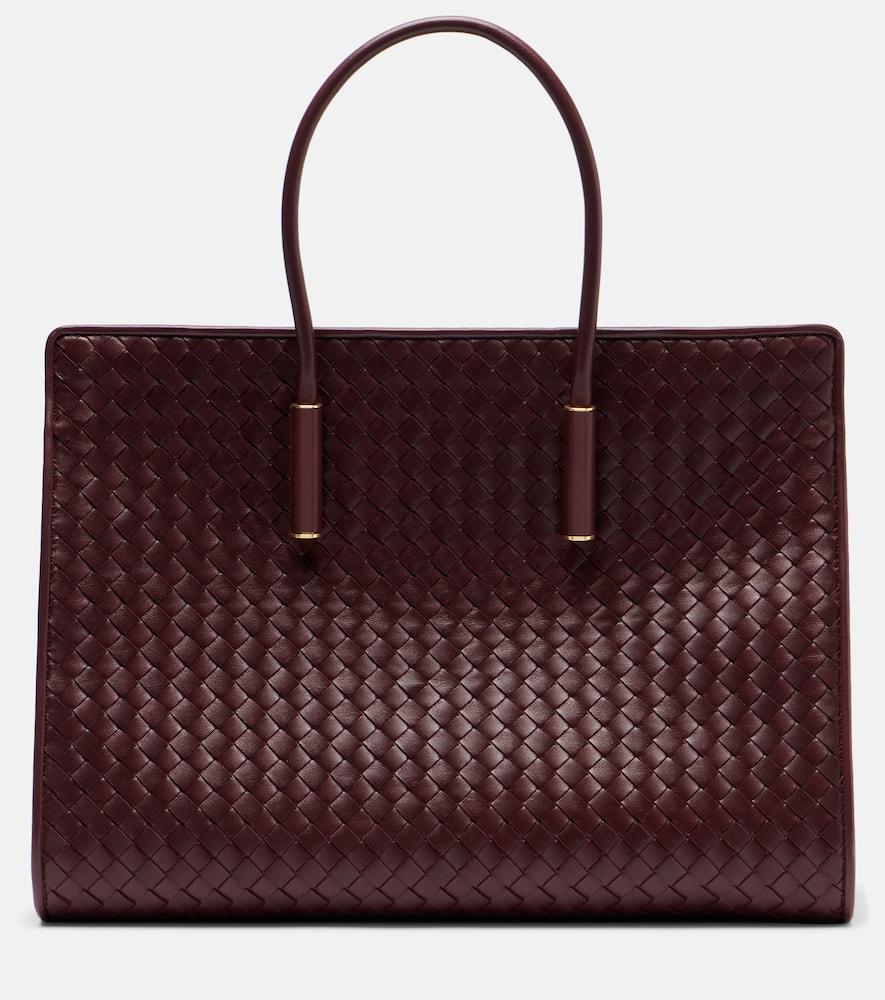 bottega veneta barbara medium leather tote bag