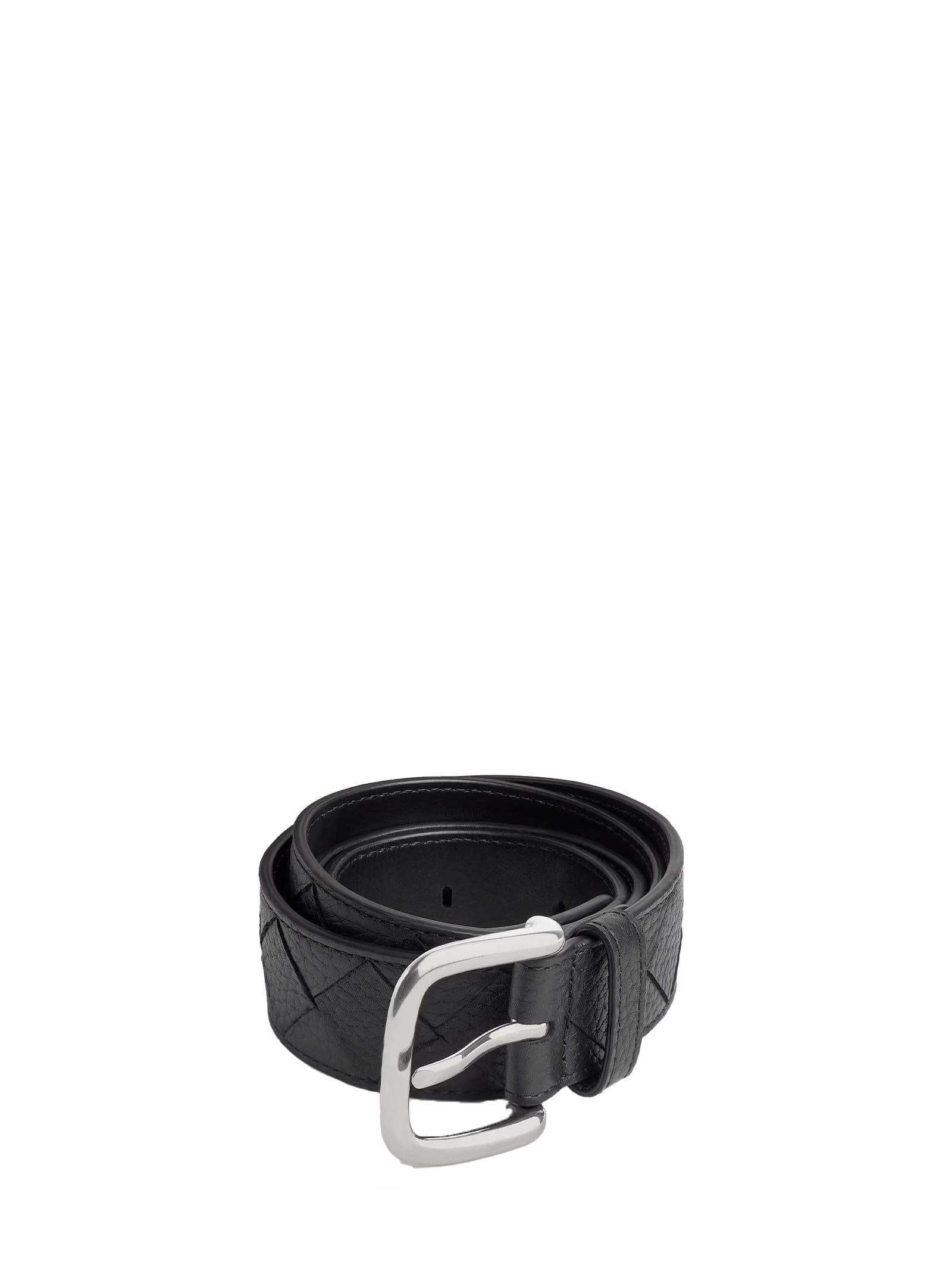 bottega veneta belts black