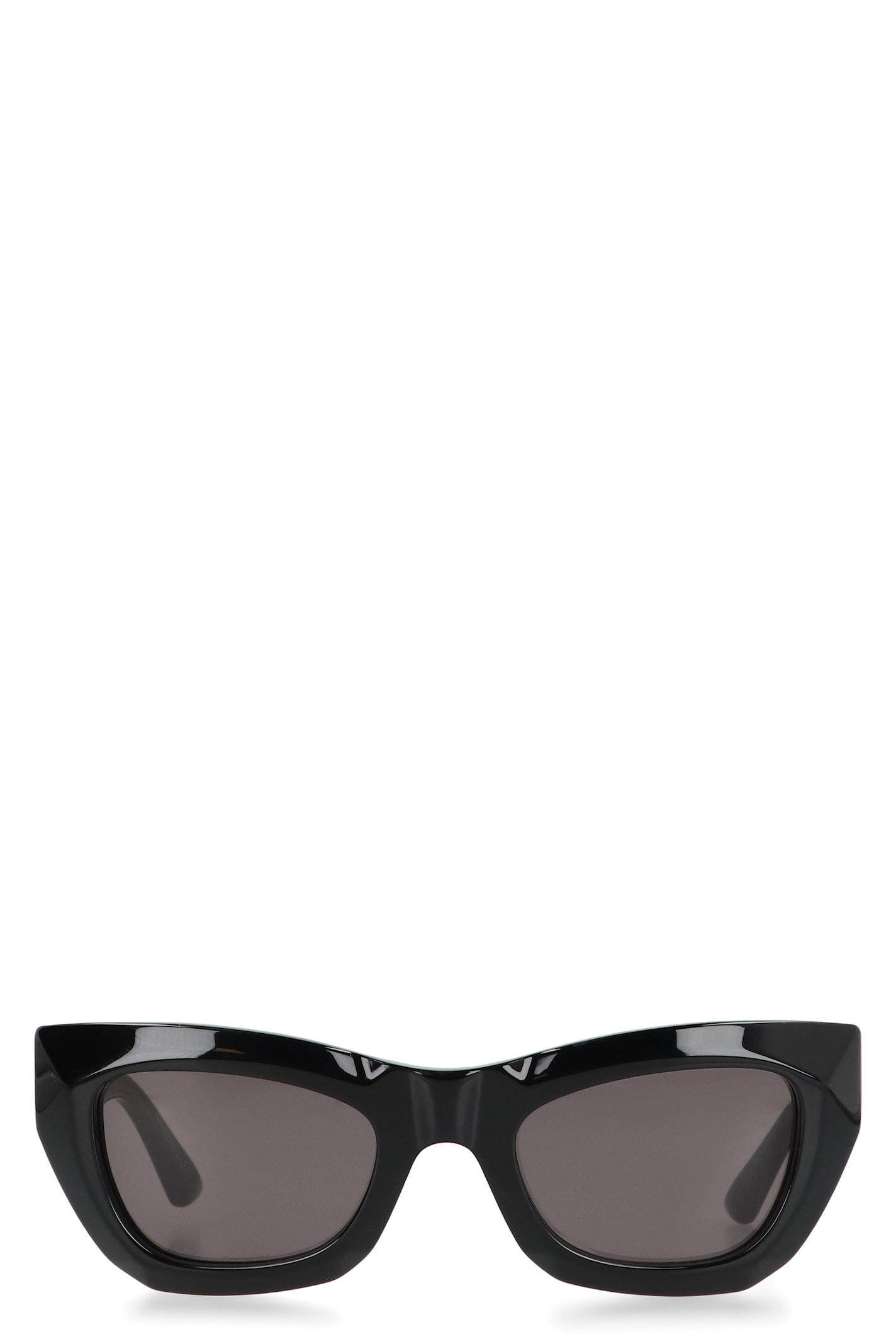 bottega veneta black acetate sunglasses