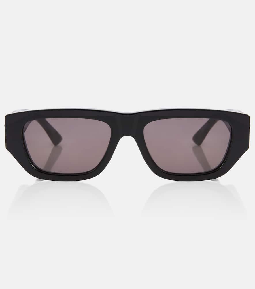 bottega veneta bolt rectangular sunglasses