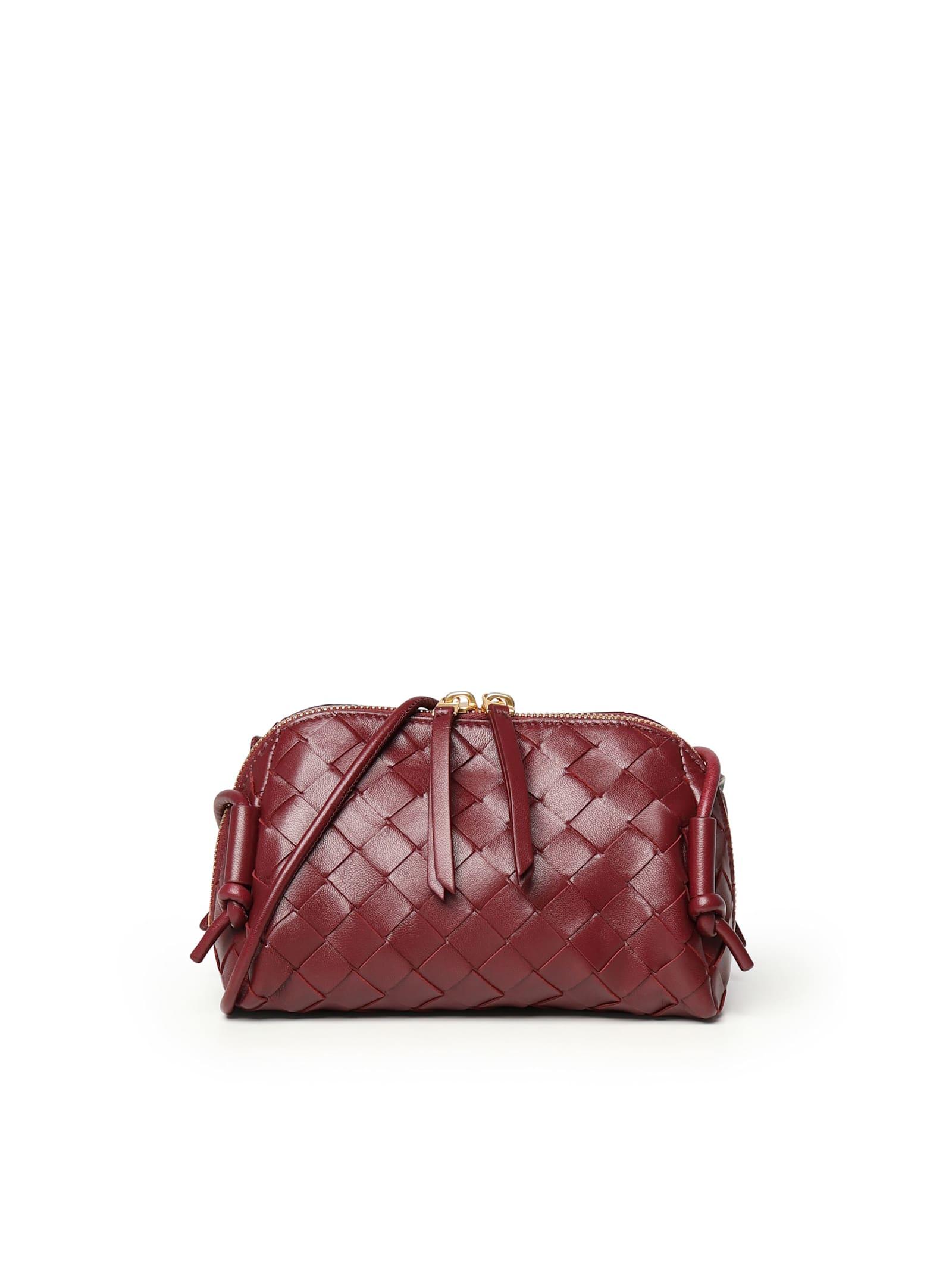 bottega veneta braided concert pouch