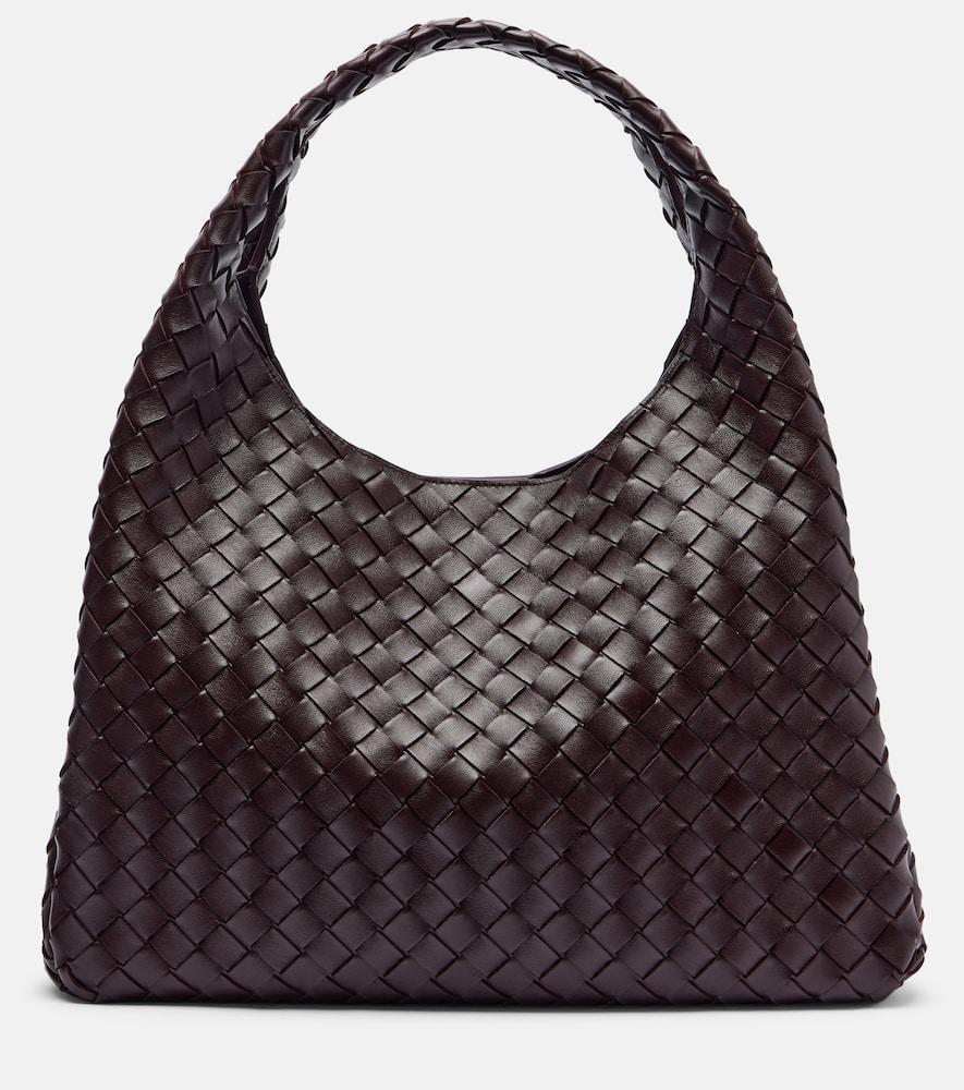 bottega veneta campana large leather shoulder bag