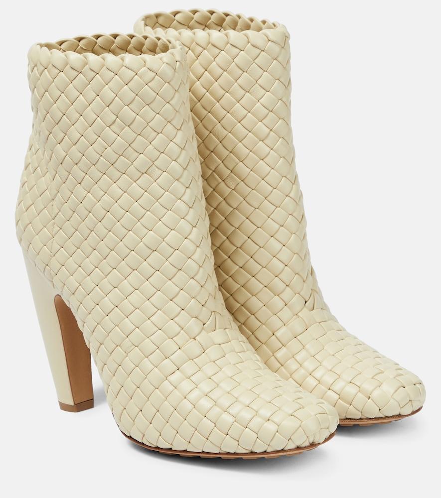 bottega veneta canalazzo leather ankle boots
