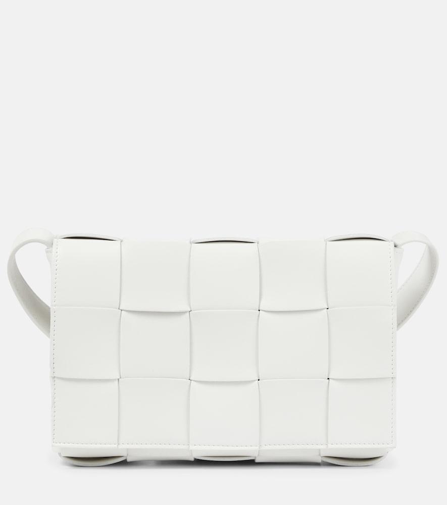 bottega veneta cassette leather shoulder bag