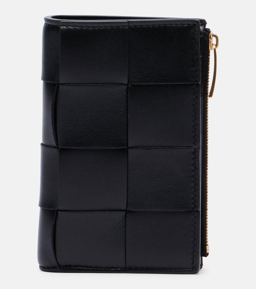 bottega veneta cassette medium leather bifold wallet