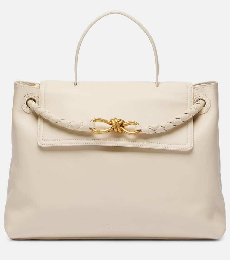 bottega veneta ciao ciao medium leather tote bag