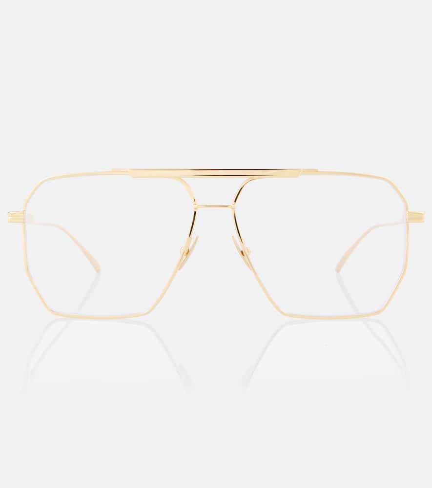 bottega veneta classic aviator glasses