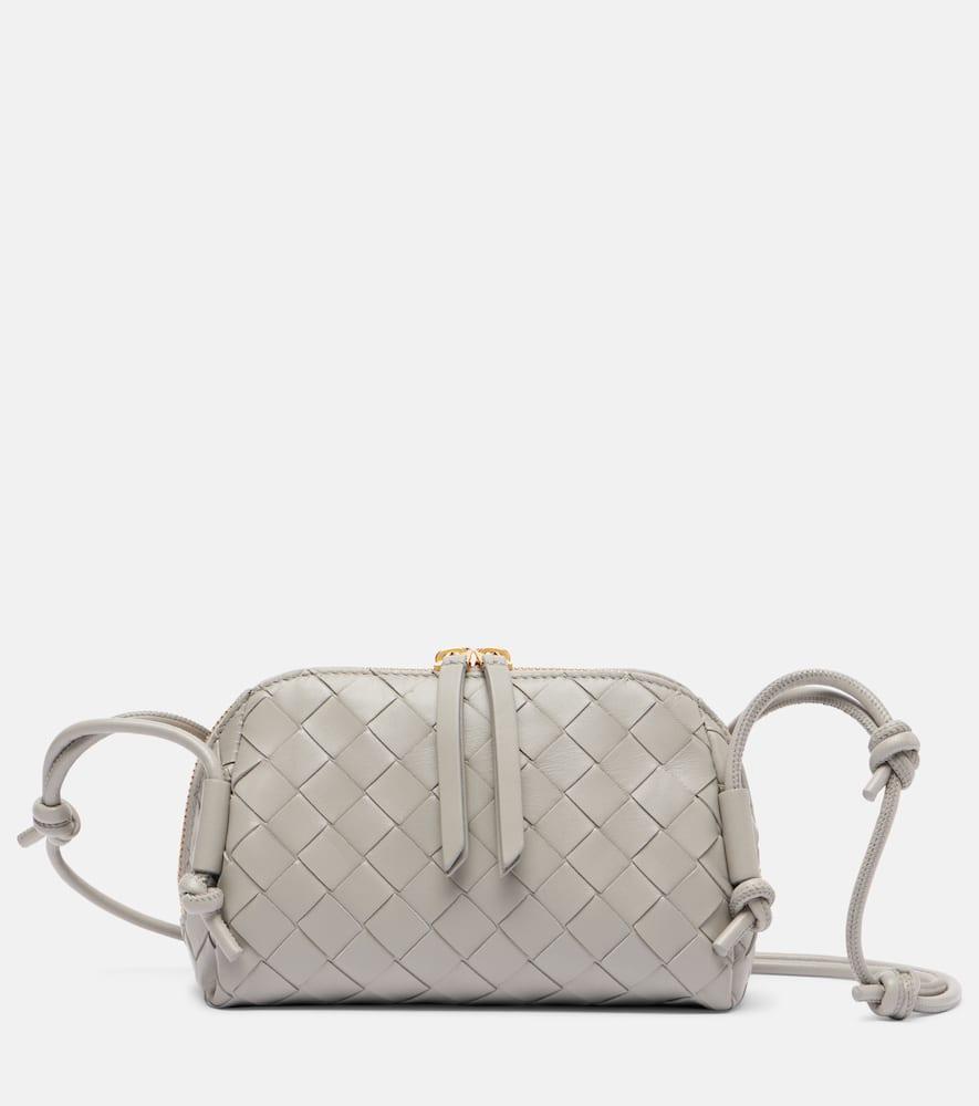 bottega veneta concert mini leather crossbody bag