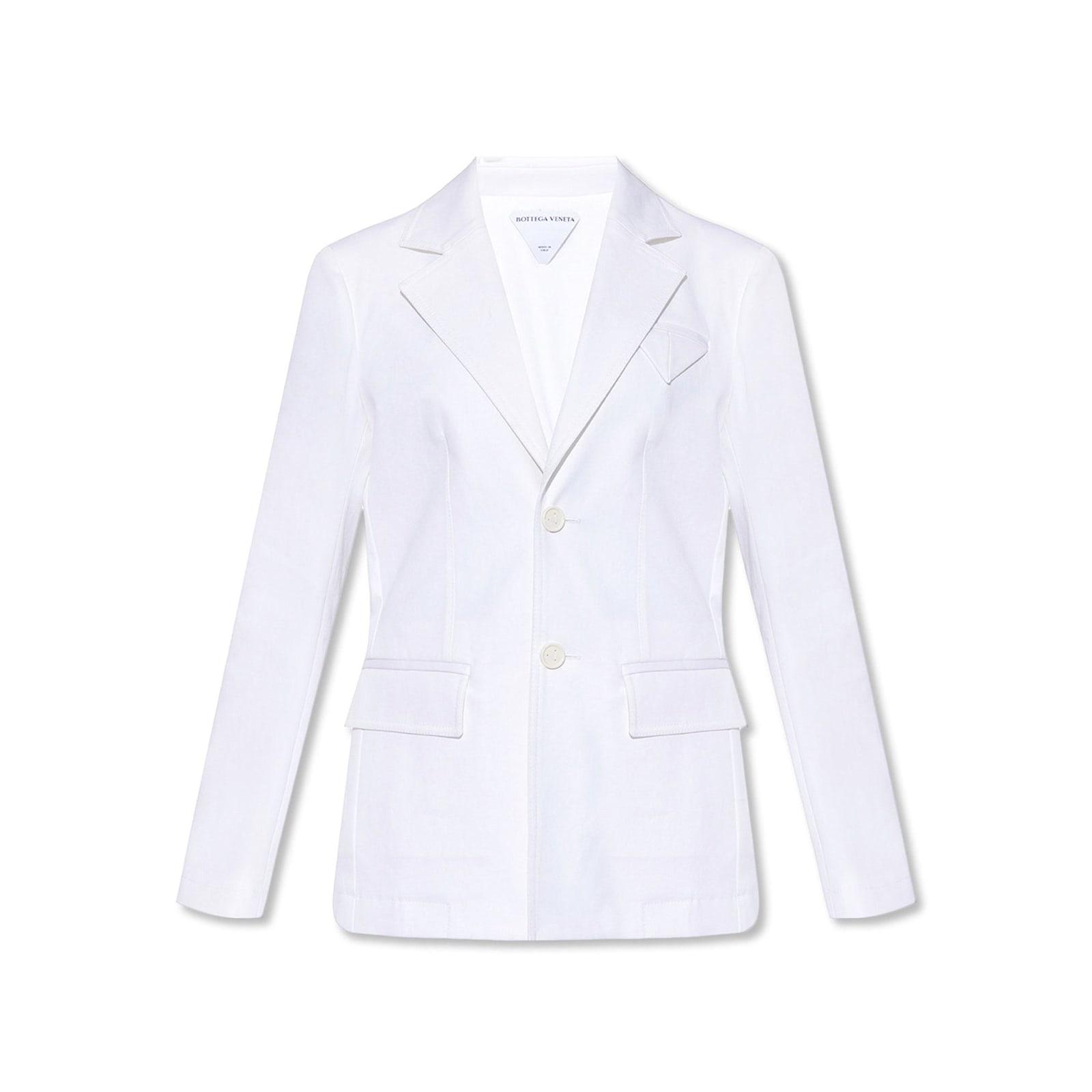 bottega veneta cotton blazer
