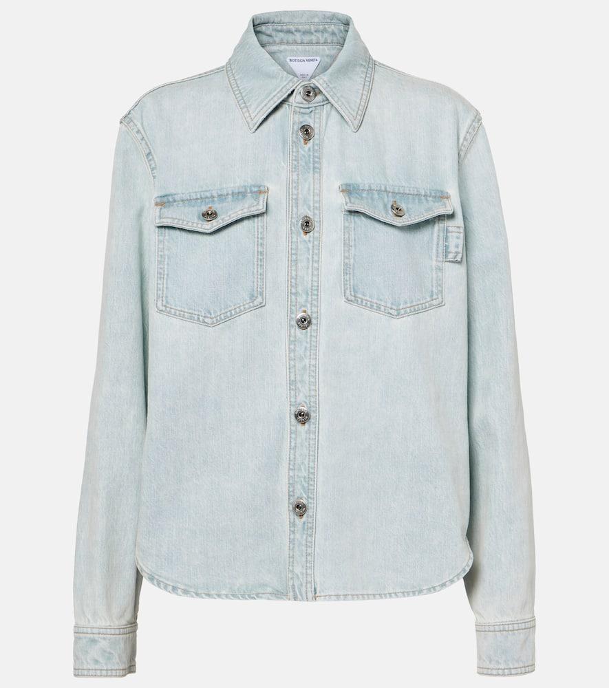 bottega veneta denim shirt