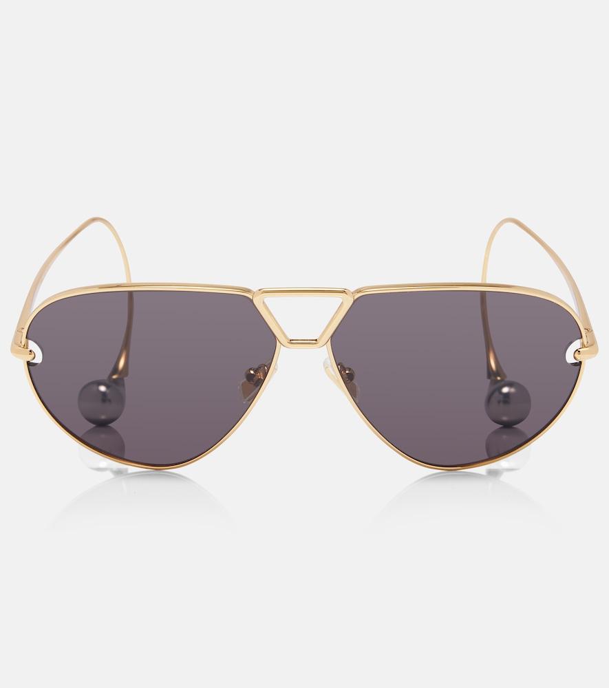 bottega veneta drop aviator sunglasses