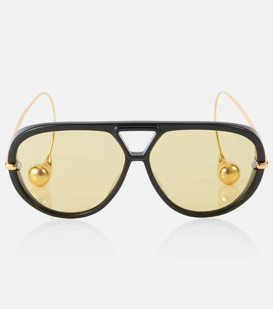 bottega veneta drop aviator sunglasses