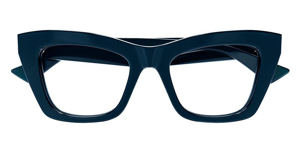 bottega veneta eyewear bv1215o-006 - blue rx glasses