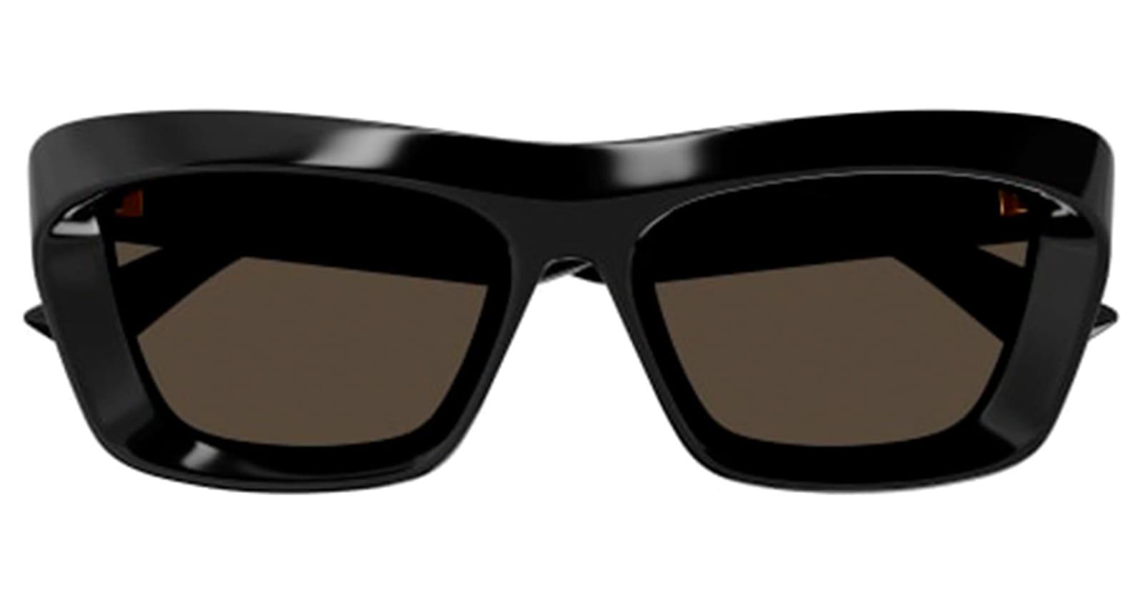 bottega veneta eyewear bv1283s-001 - black sunglasses
