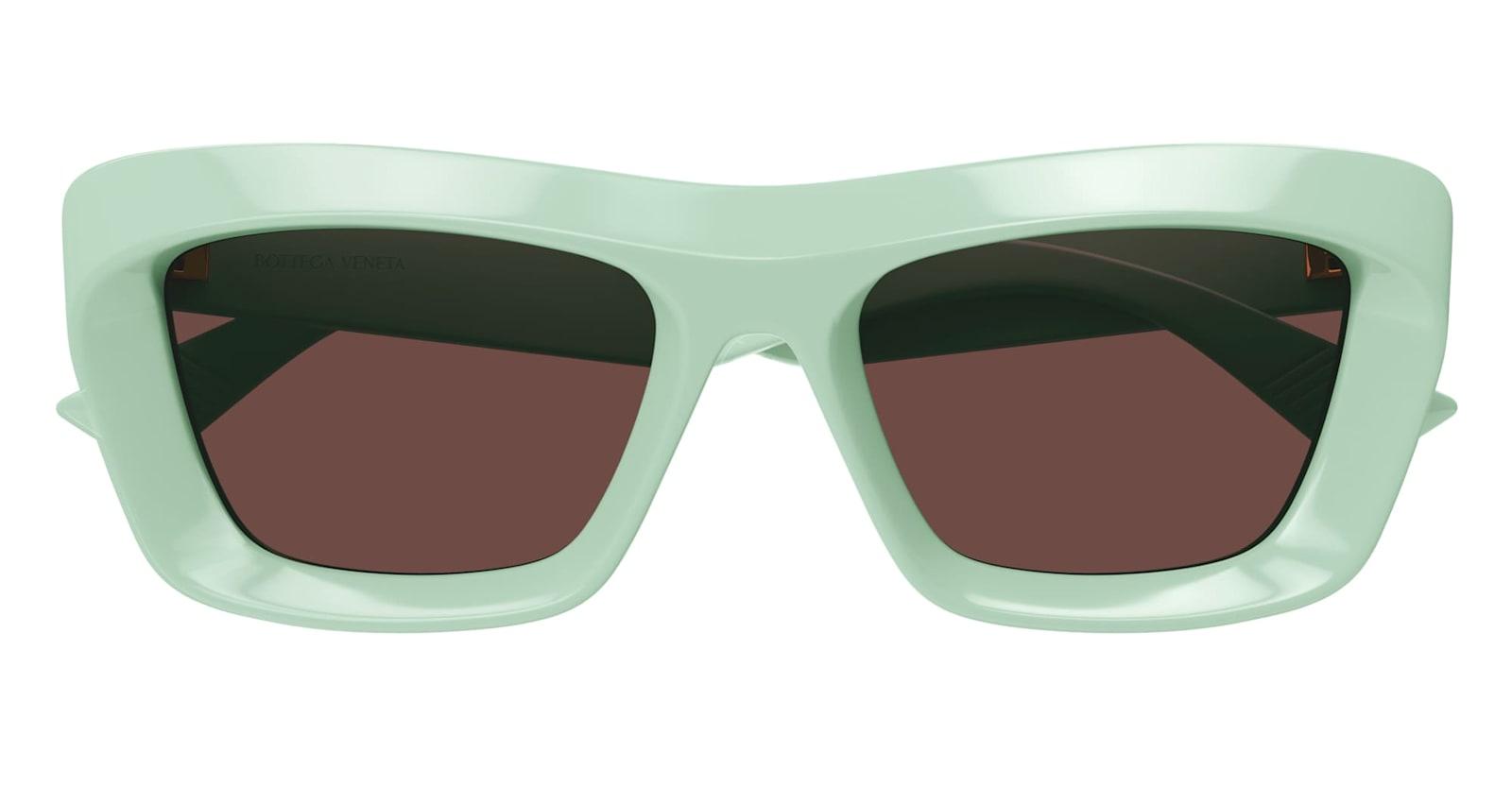 bottega veneta eyewear bv1283s-004 - green sunglasses