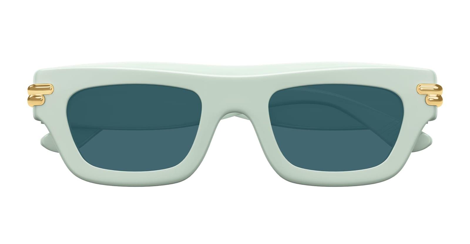 bottega veneta eyewear bv1321s-004 - white sunglasses