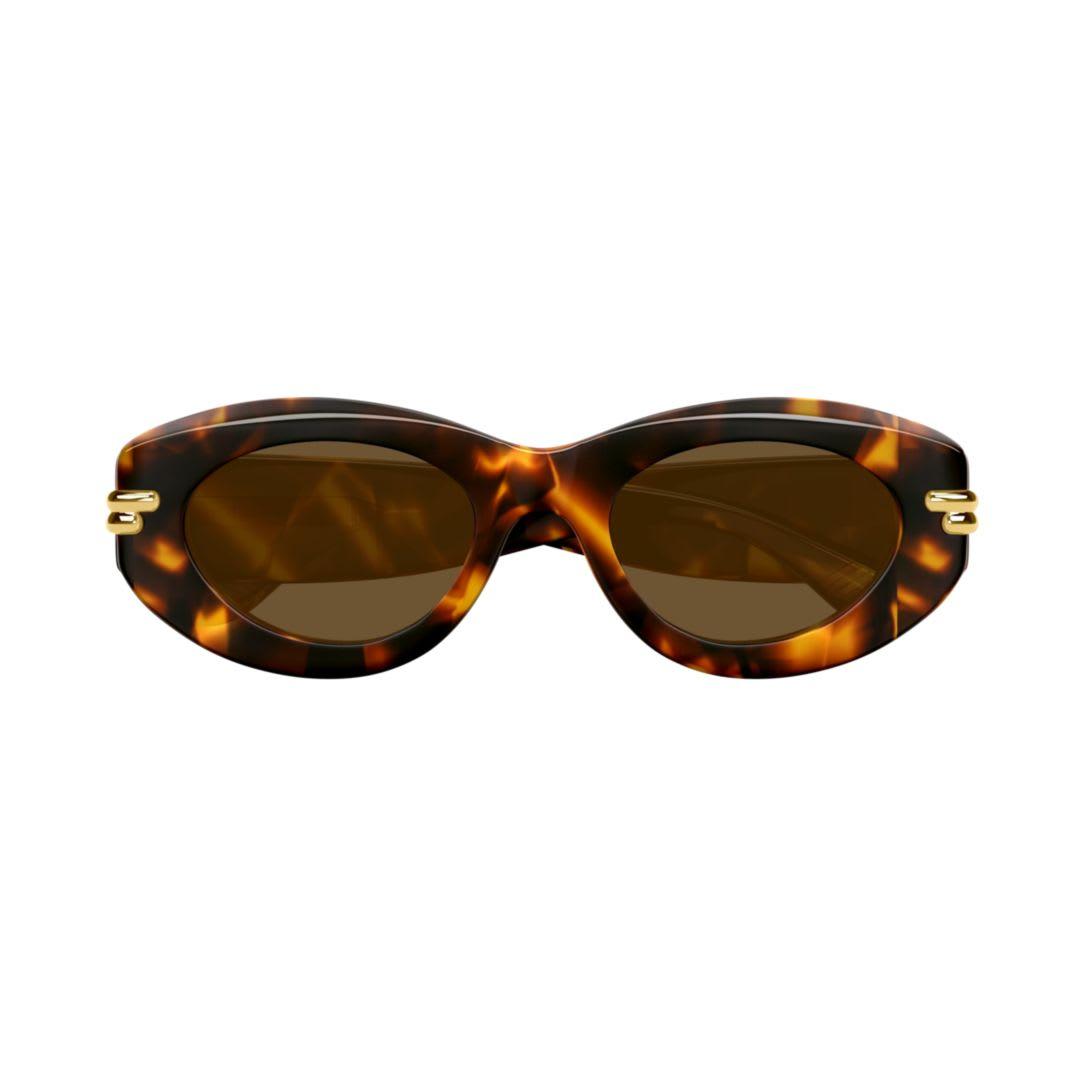 bottega veneta eyewear bv1322s-002havana-havana-brown