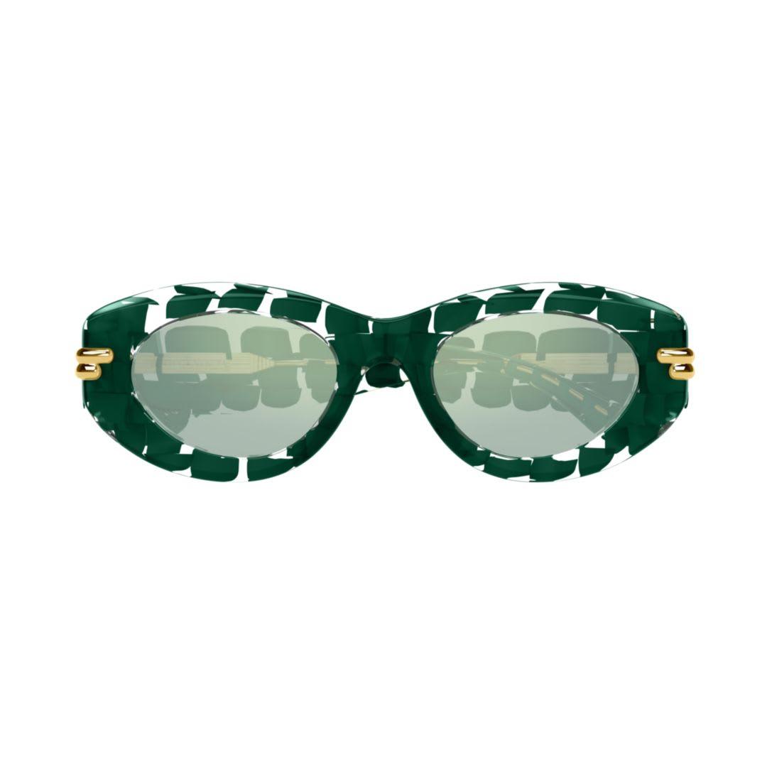 bottega veneta eyewear bv1322s-003green-green-green
