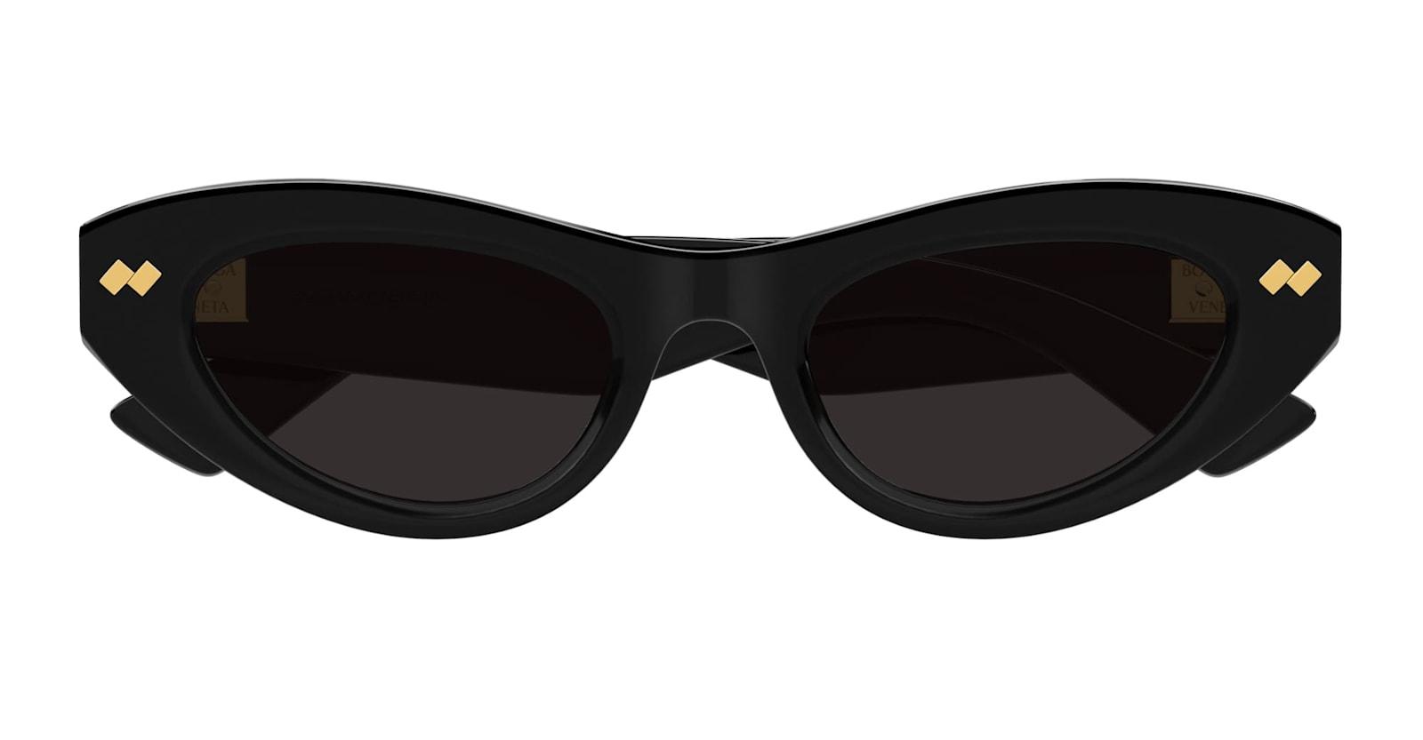 bottega veneta eyewear bv1350s-001 - black sunglasses