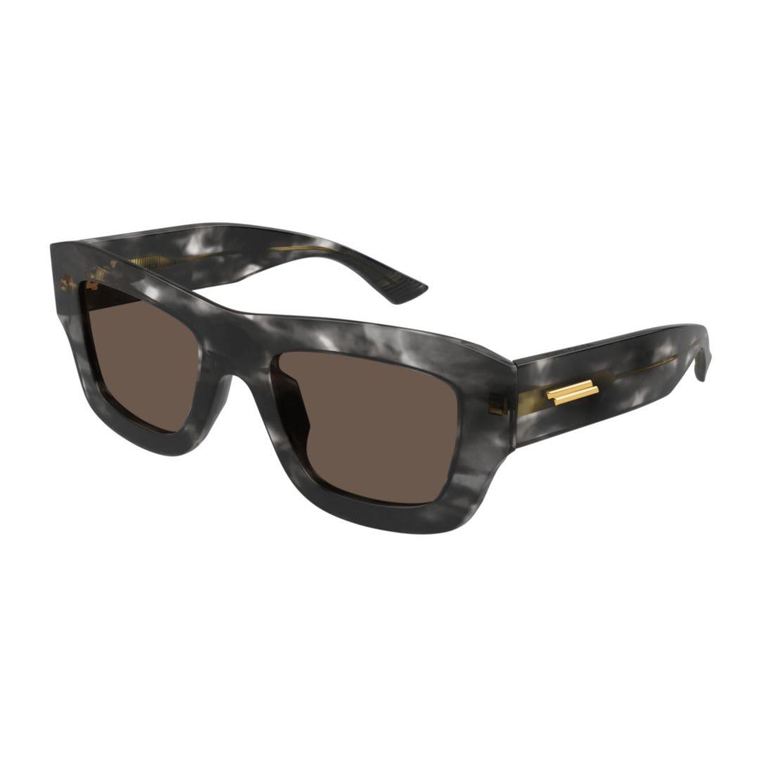 bottega veneta eyewear bv1357s-002black-black-brown