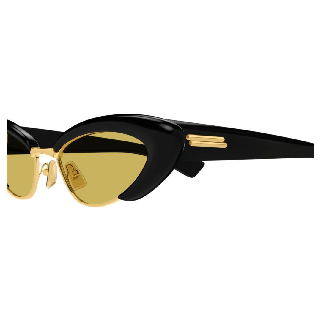 bottega veneta eyewear bv1387s-001black-black-yellow
