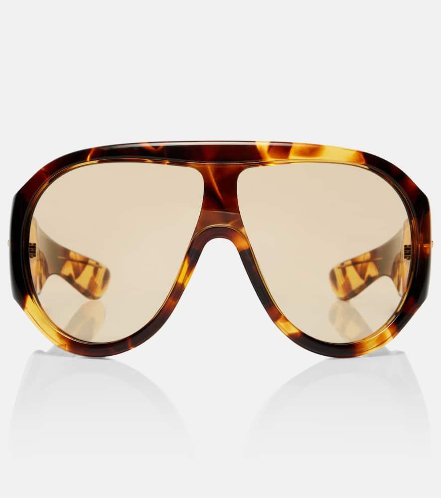bottega veneta fashion show aviator sunglasses