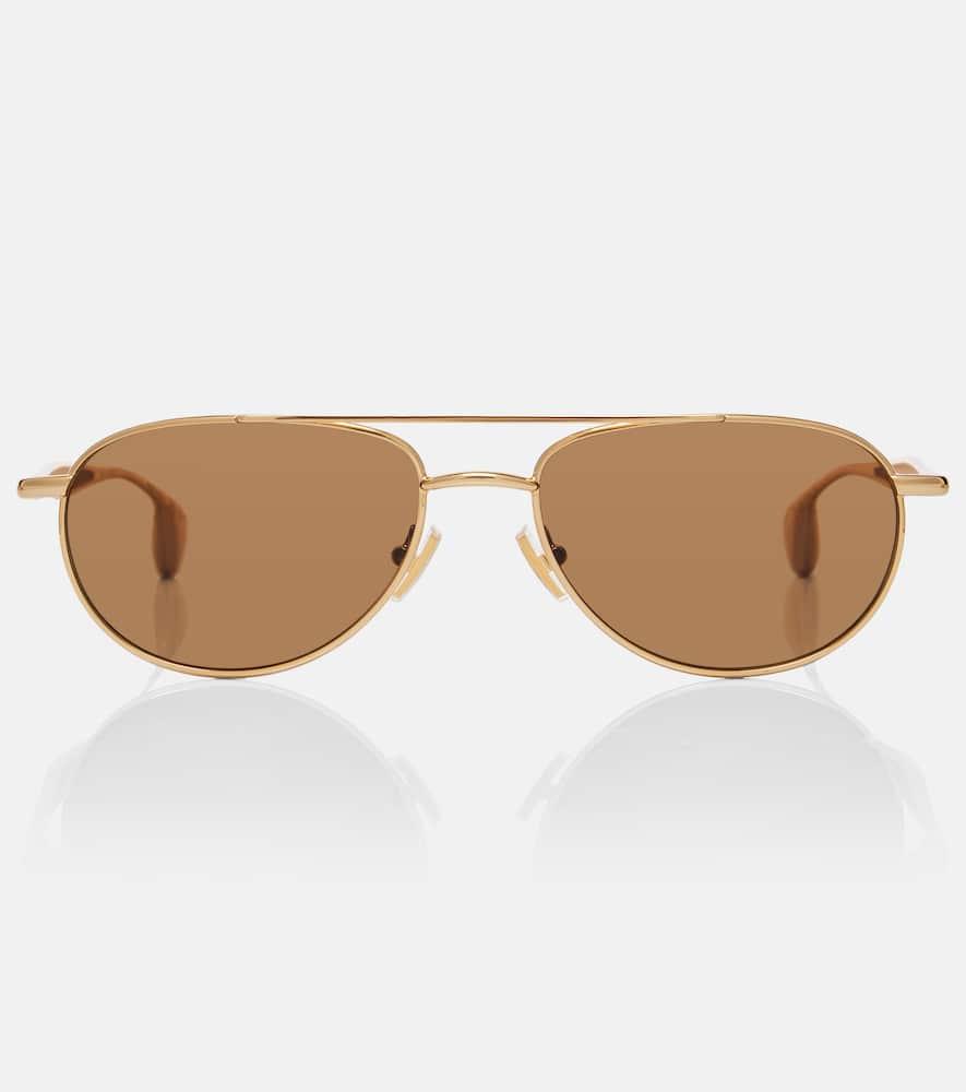 bottega veneta fin aviator sunglasses