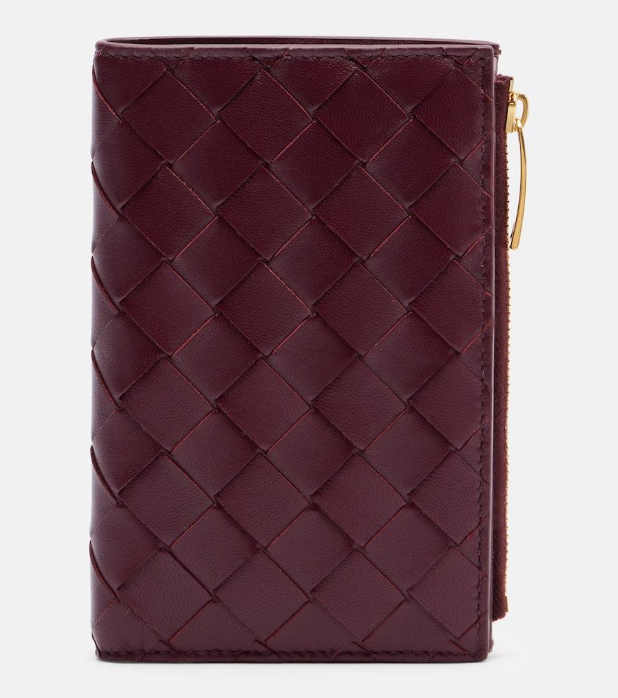 bottega veneta intrecciato medium leather wallet
