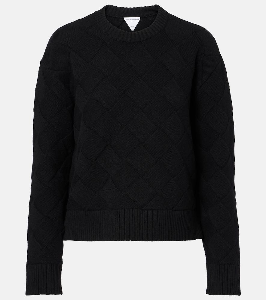 bottega veneta intreccio wool