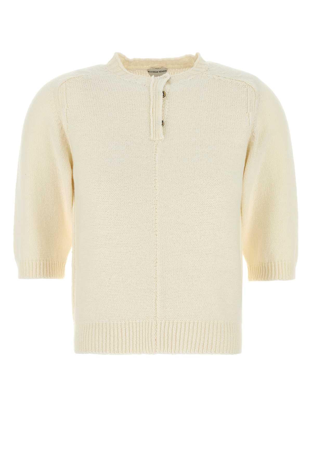 bottega veneta ivory wool sweater