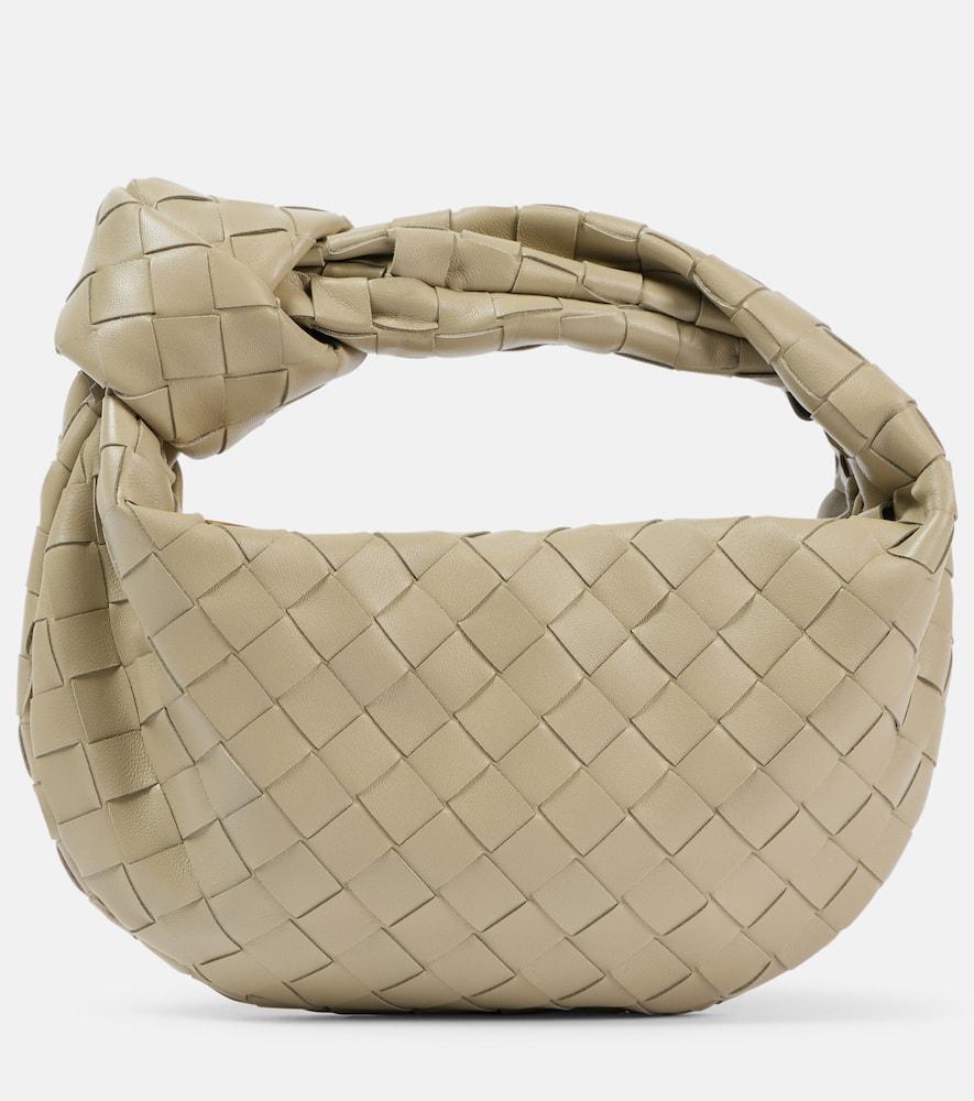 bottega veneta jodie mini intrecciato leather shoulder bag