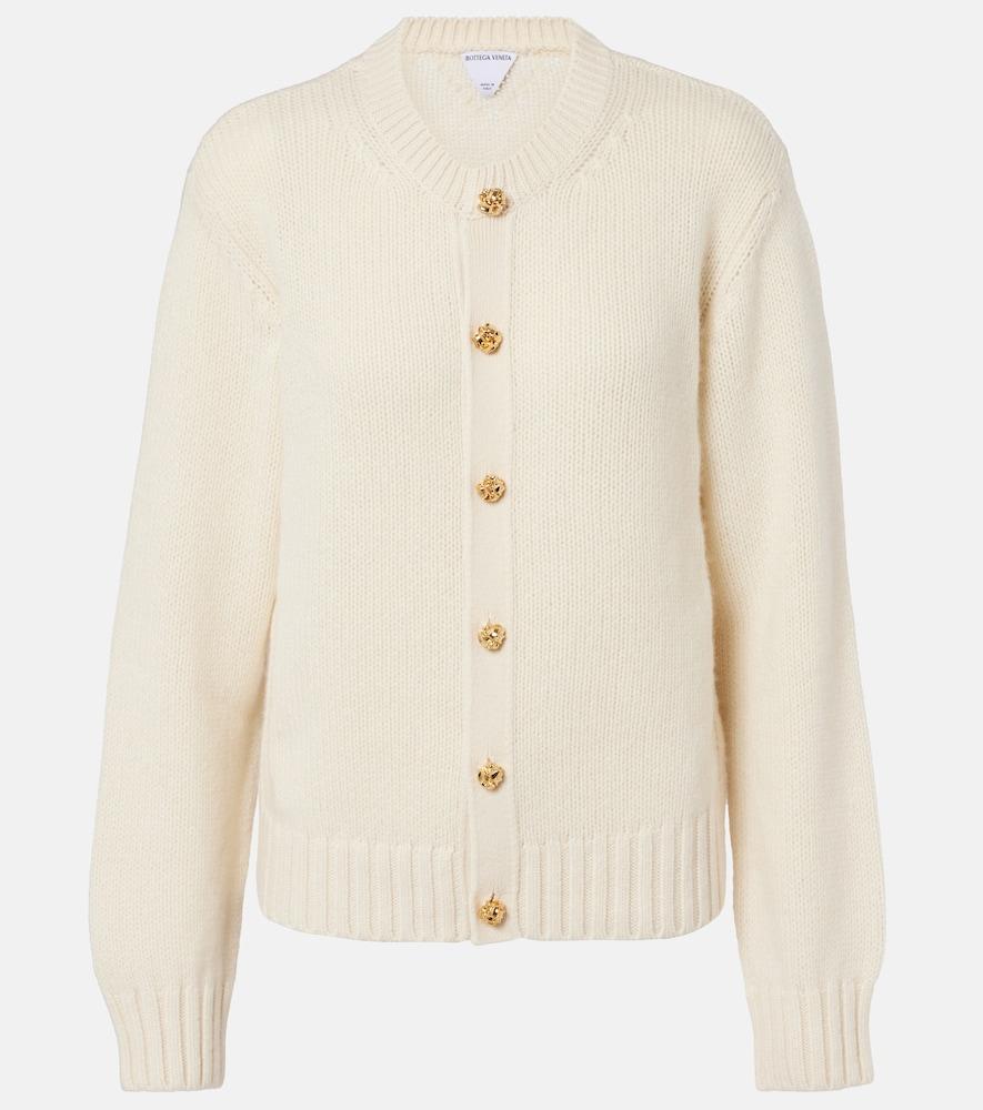 bottega veneta knot cashmere cardigan