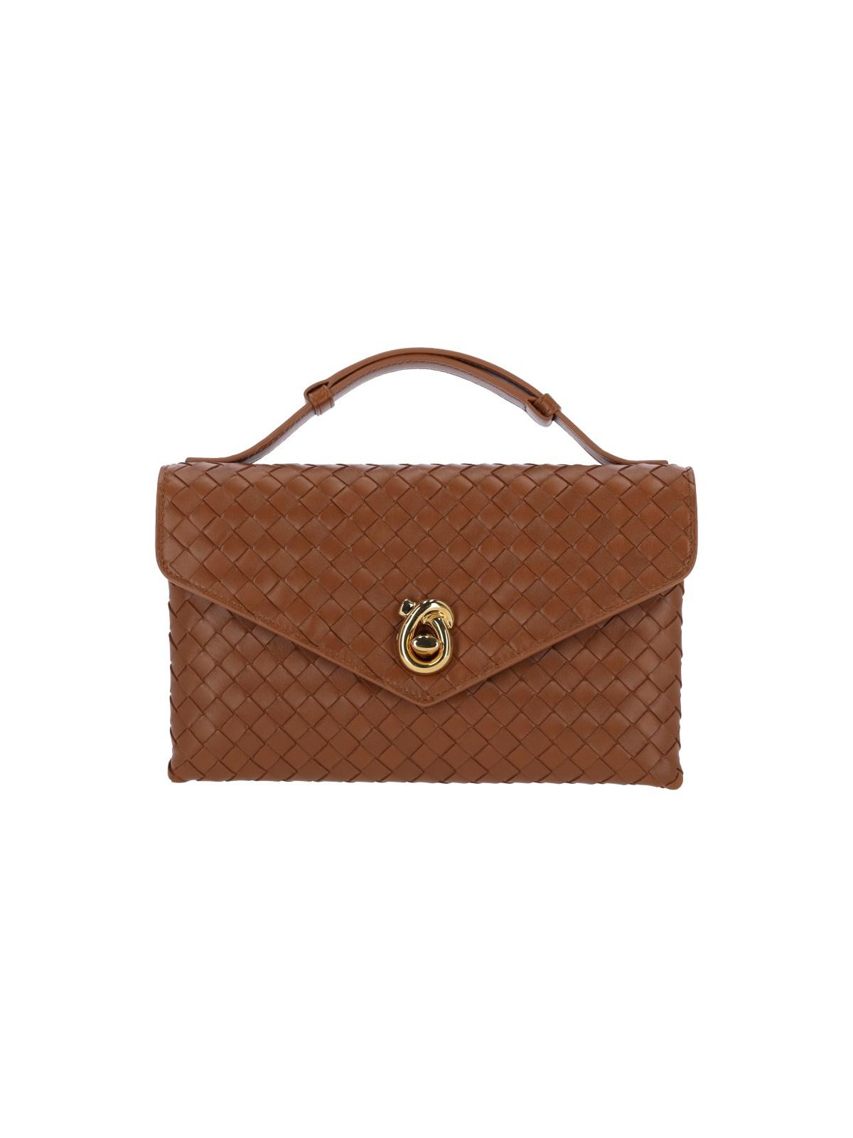 bottega veneta knot lock crossbody bag