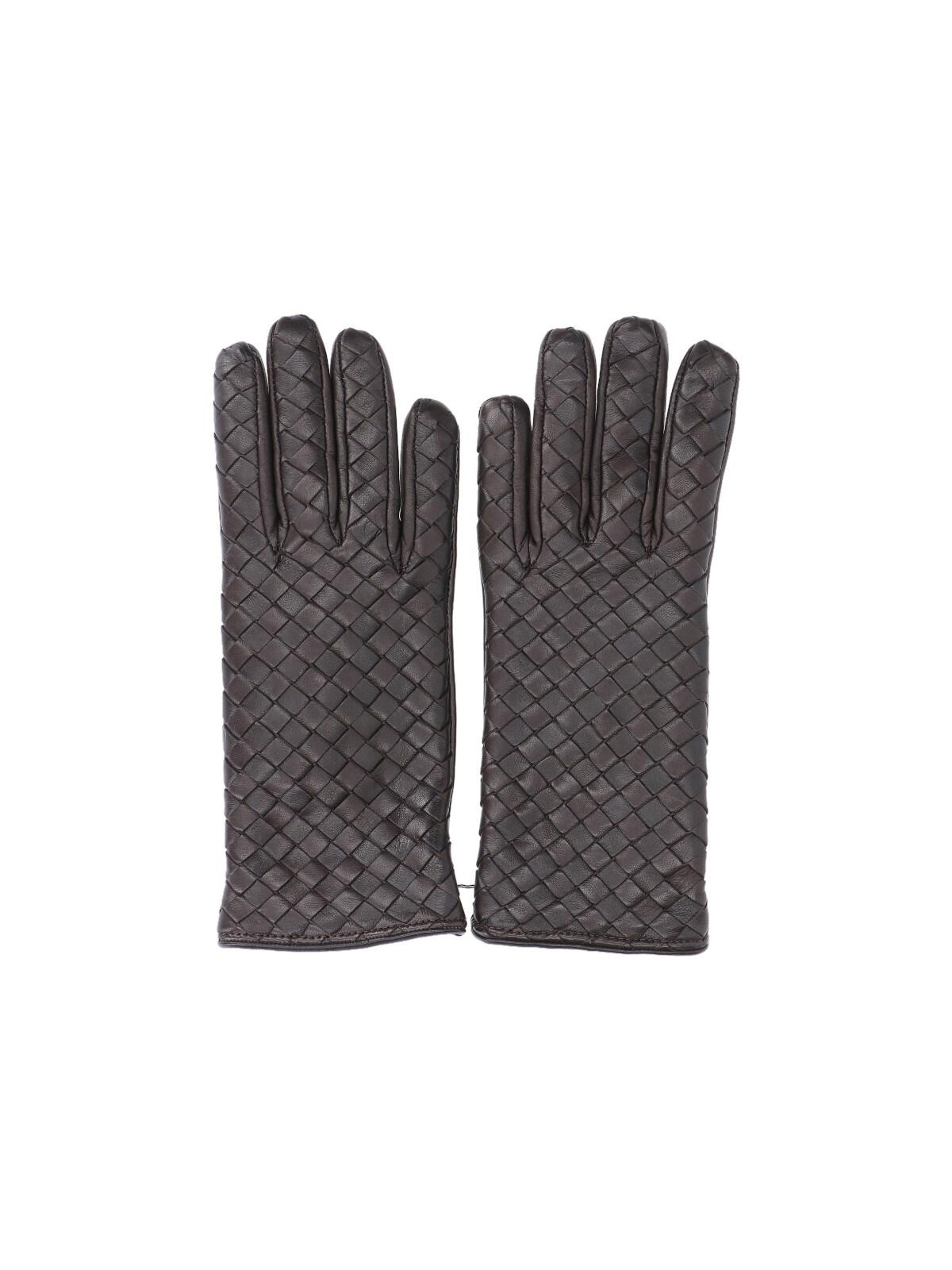 bottega veneta lamb leather gloves