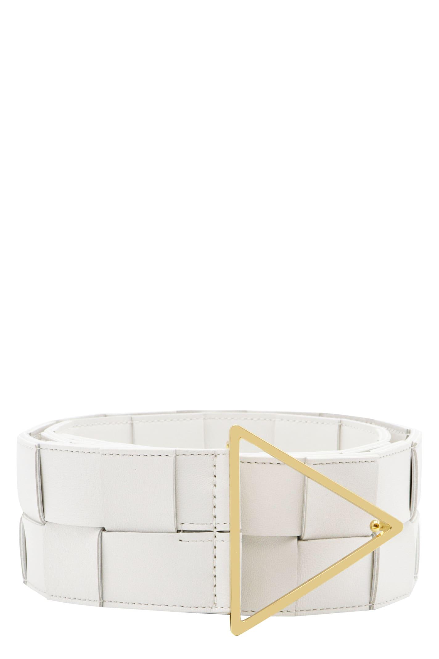 bottega veneta leather belt