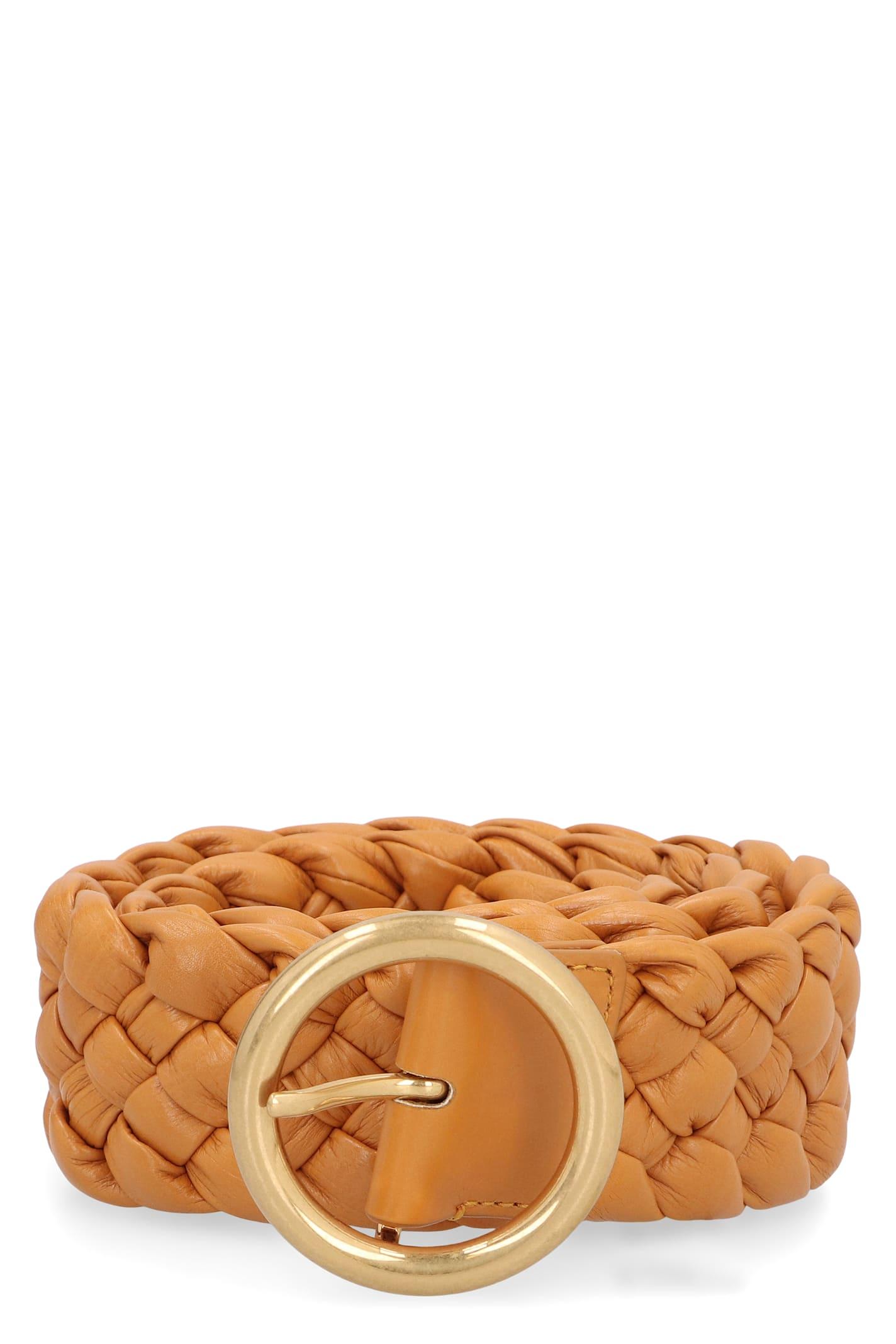 bottega veneta leather belt