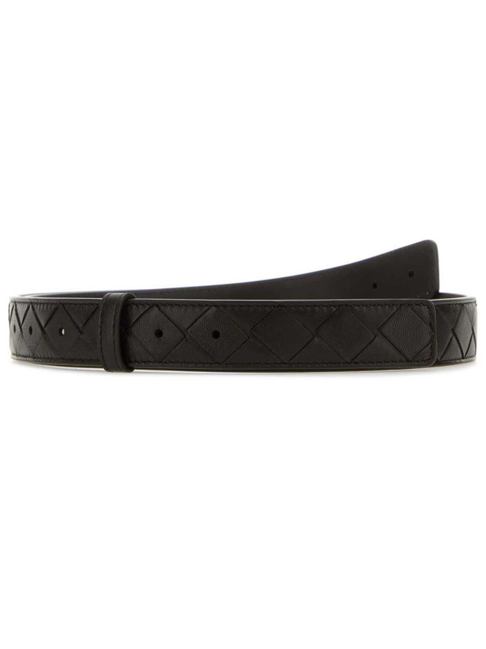 bottega veneta leather belt