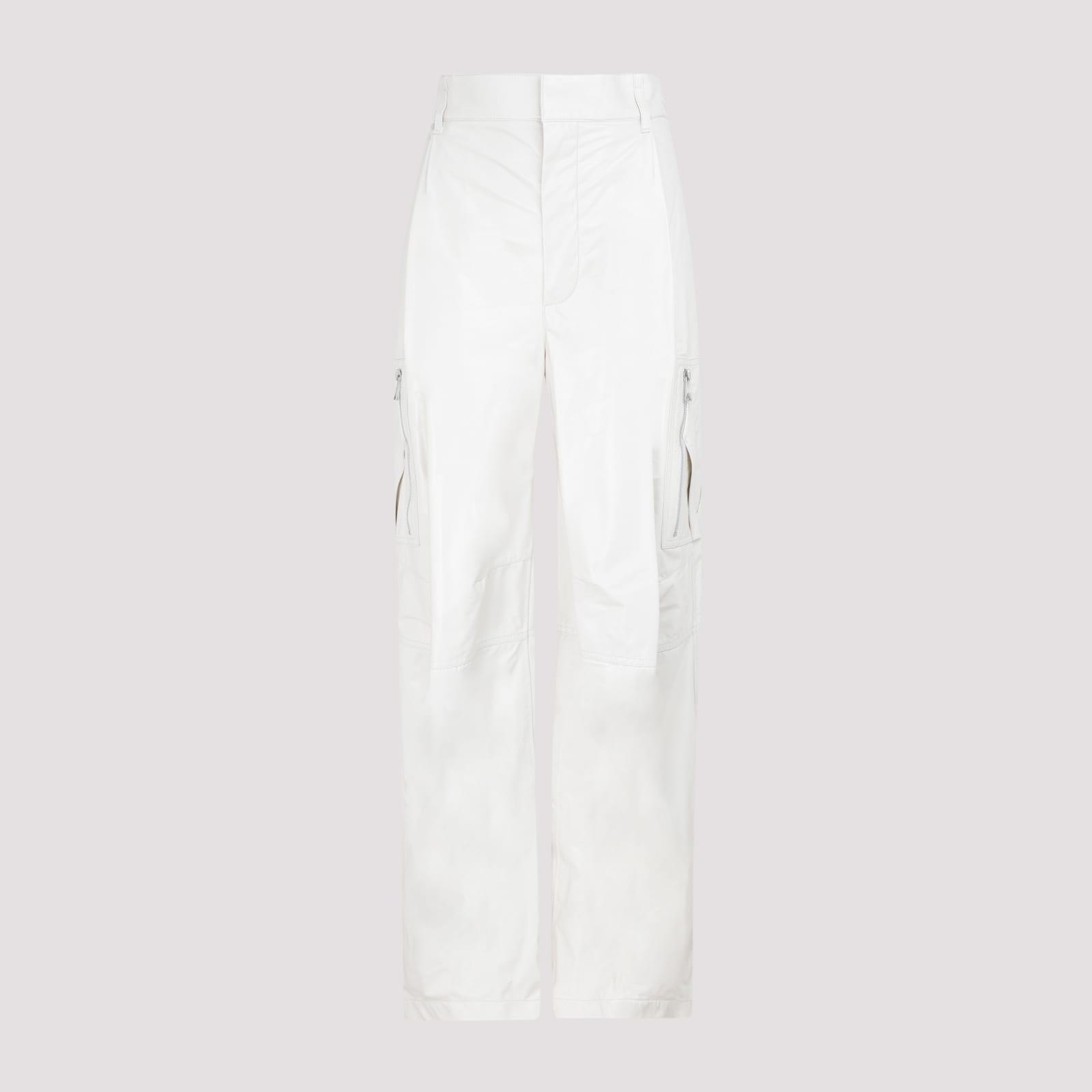 bottega veneta leather calf pants