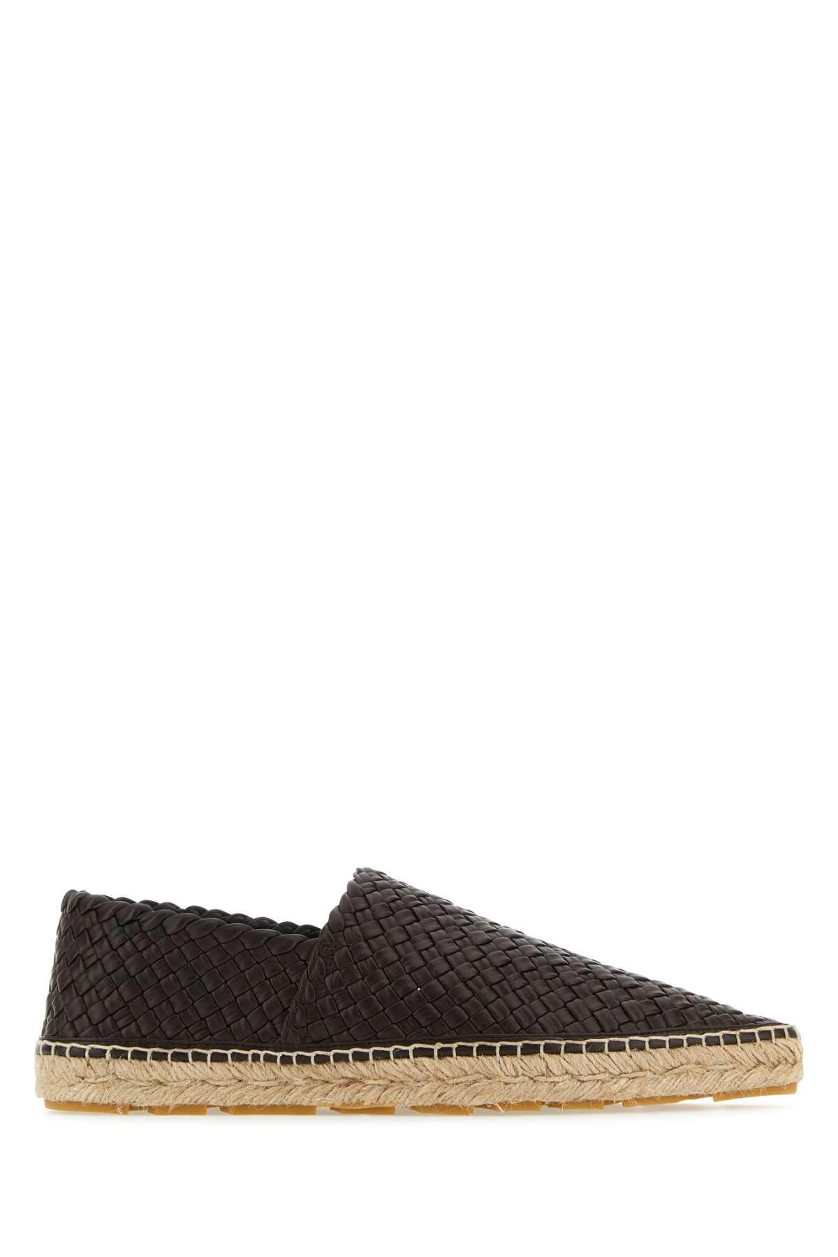 bottega veneta leather espadrilles