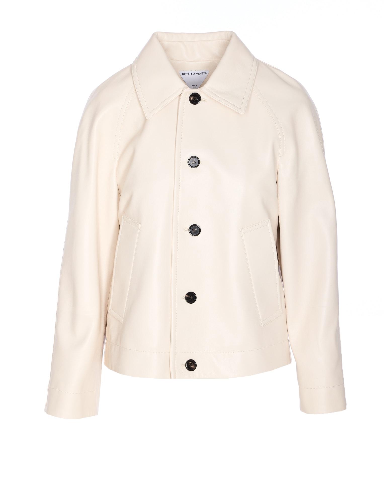 bottega veneta leather jacket