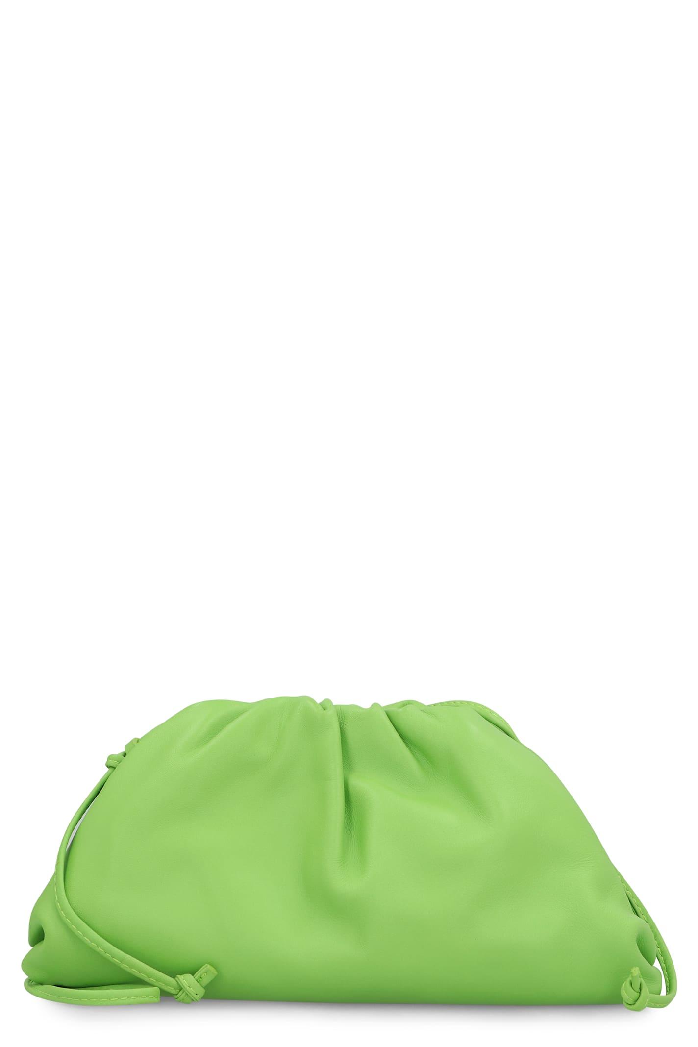 bottega veneta leather mini pouch