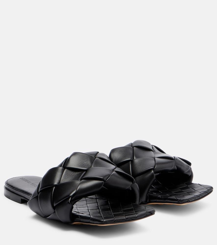 bottega veneta lido leather sandals