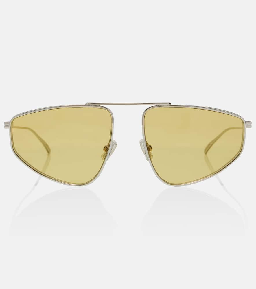 bottega veneta light ribbon aviator sunglasses