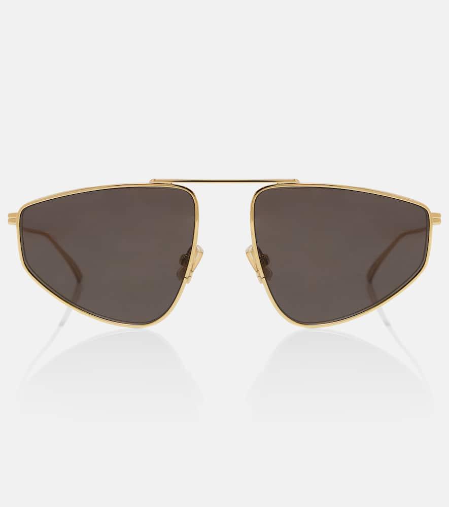 bottega veneta light ribbon aviator sunglasses