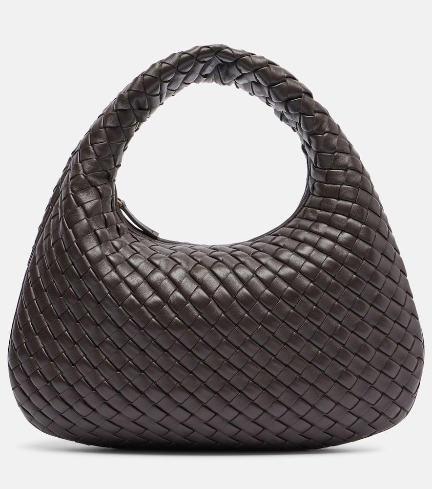 bottega veneta little veneta small leather shoulder bag